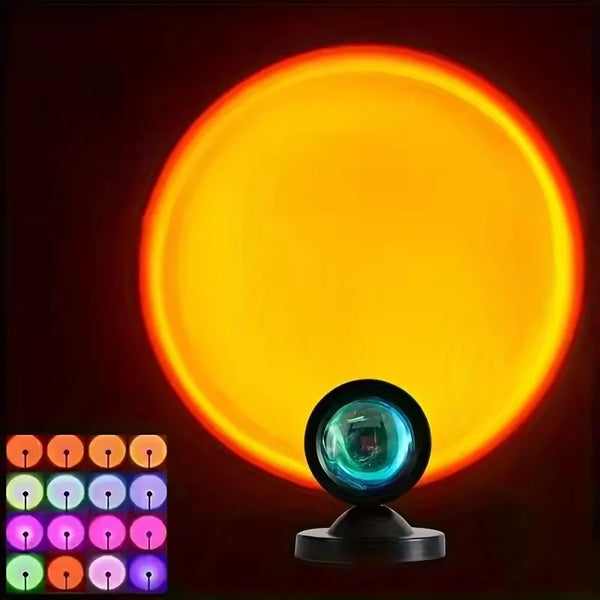 Sunset Glow Projection LED Lamp