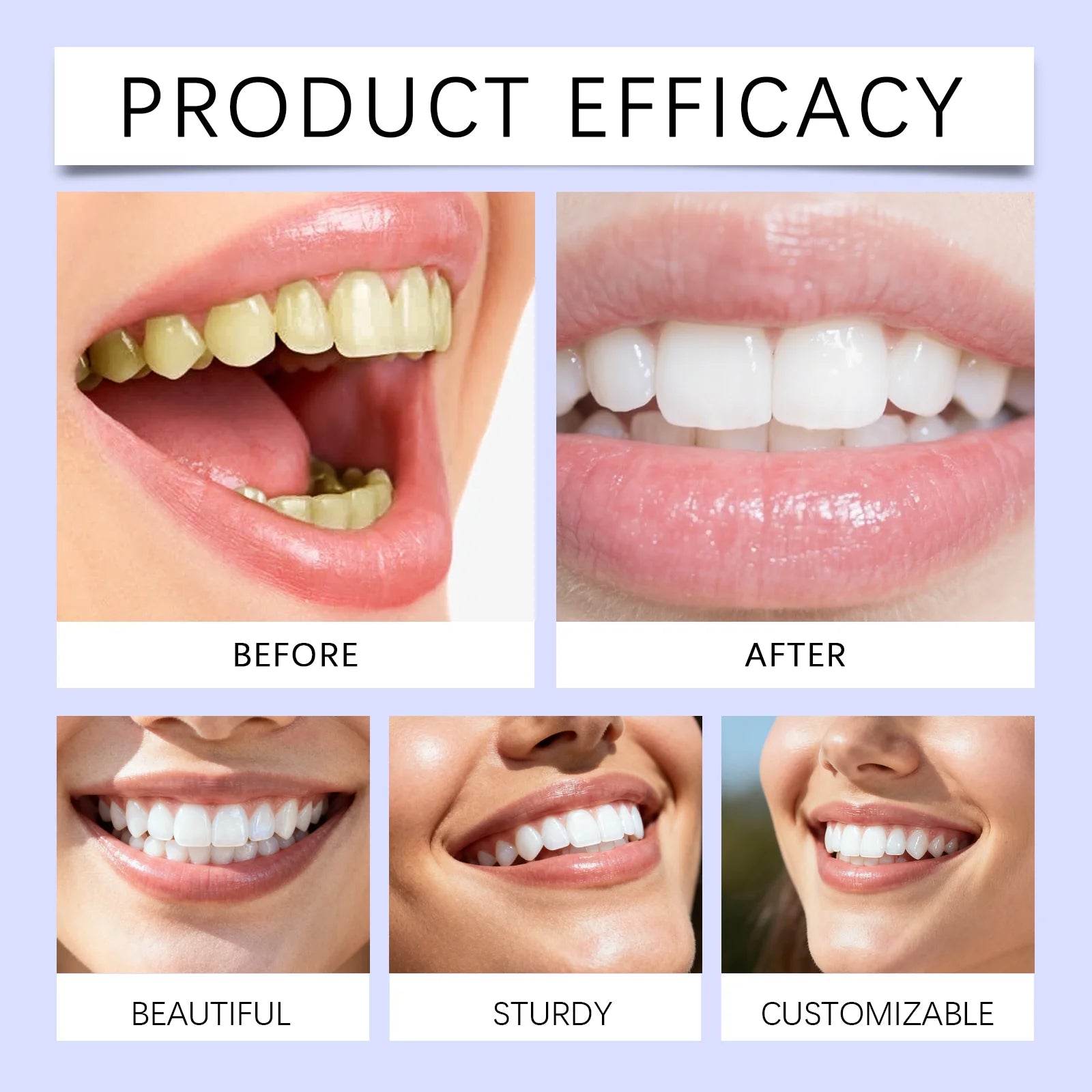 Purple Bright Smile Strips